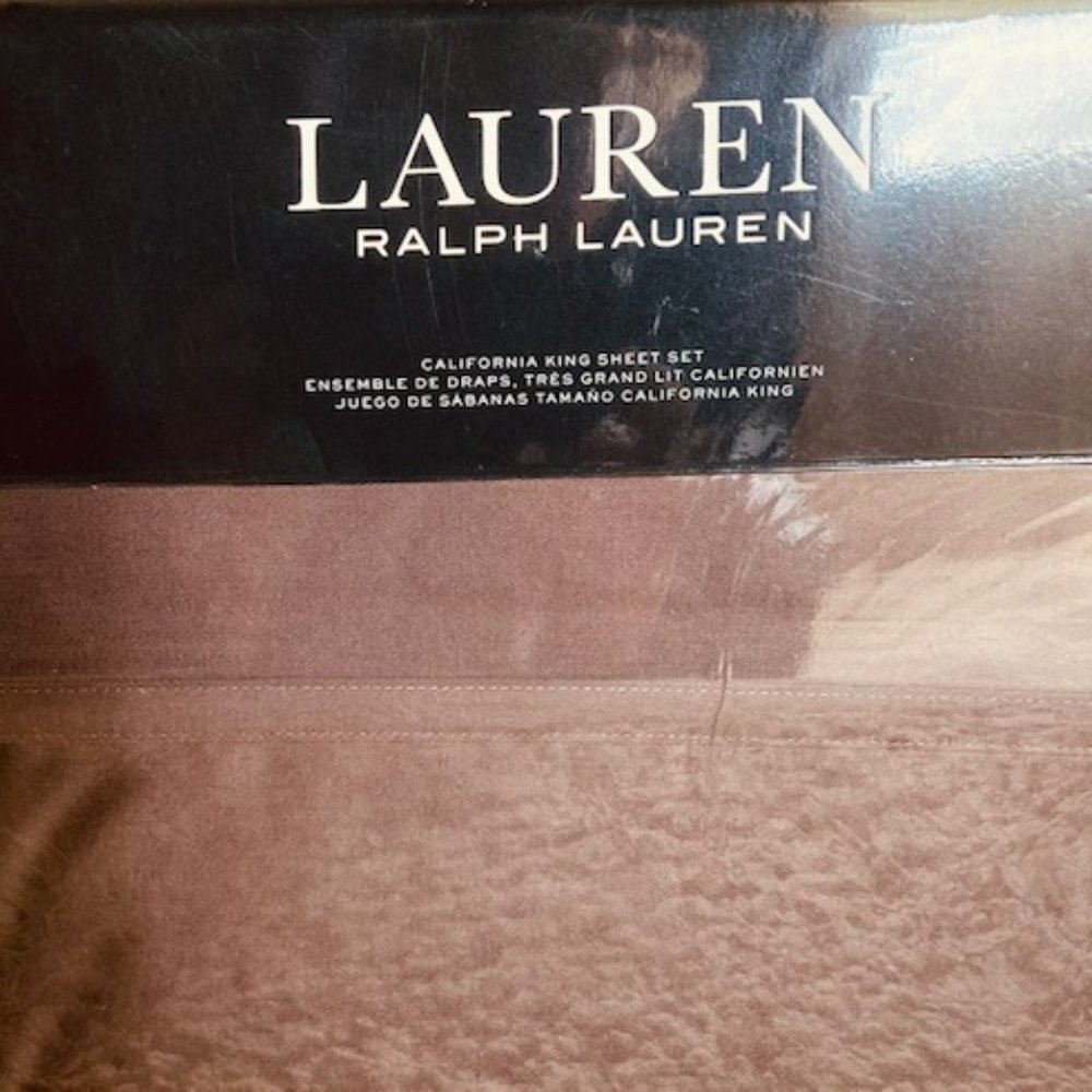 Ralph Lauren California King Sheets